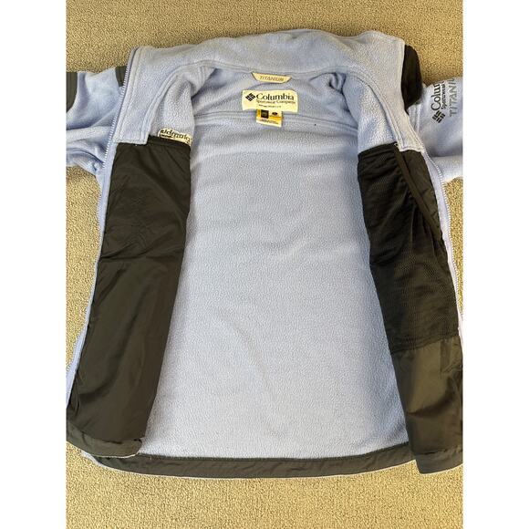 Columbia Titanium Interchange Tech Fleece Jacket Full Zip Womans Small - Picture 3 of 11